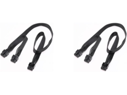 Cabo de Alimentação de Cpu Atx Macho de 8 Pinos para Pcie Duplo (6+2) SFUSHOS (2 Unidades)