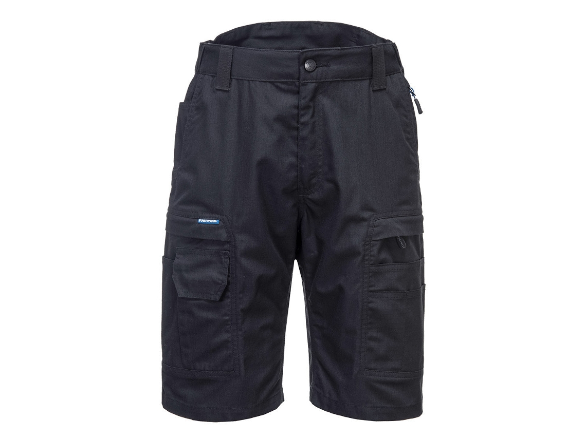 Bermuda Ripstop Kx3: Conforto E Resistência Para O Trabalho Preto / 34