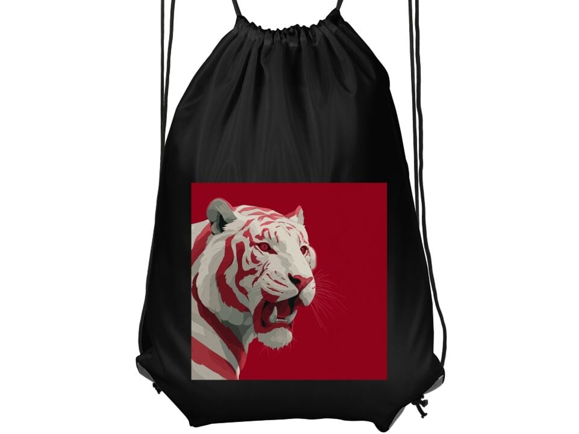 Mochila de Ginástica Infantil- Confortável e Prática, Preta BRILVIBERA