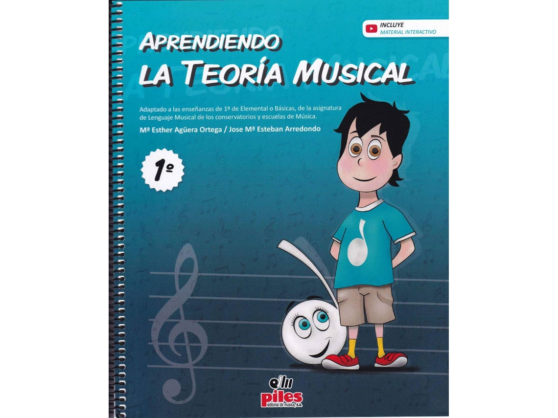 Livro Aprendiendo La Teoría Musical 1 de María Esther Agüera Ortega e José María Esteban Arredondo (Inglês)