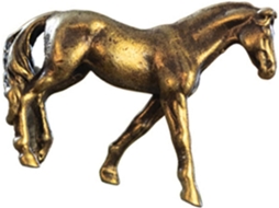 Escultura Decorativa Em Miniatura De Cavalo Em Liga Metálica, Peça De Arte Feita À Mão Para Exibição Em Mesa,