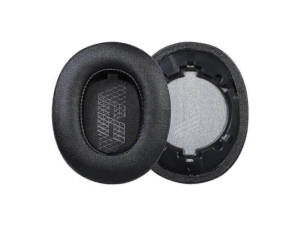 Par de Almofadas de Reposição em Proteico Couro para Fones de Ouvido Jbl Live 500bt GIECY