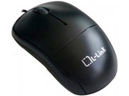 Rato L-Link LL-2080-N (USB - Casual - Preto)