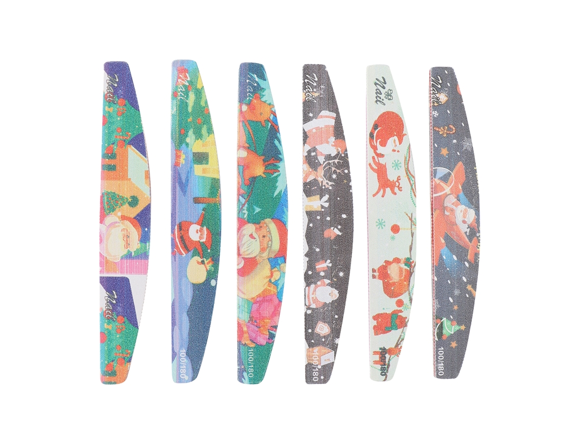 Peças De Lixas Para Unhas De 2 Lados Reutilizáveis, Resistentes, Duráveis, Alisadoras E Laváveis Para Esmaltar E Afilar Unhas