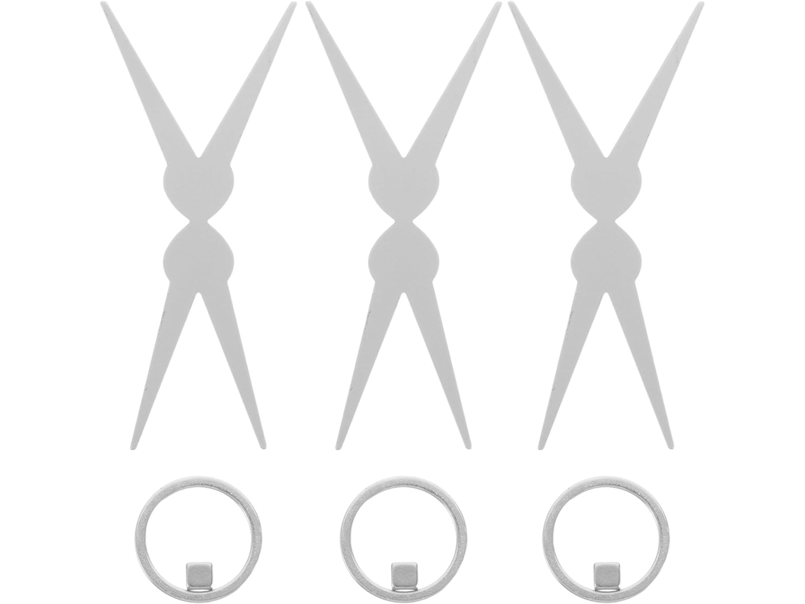 Conjunto de 3 tiras magnéticas para unhas em formato olho de gato - Inclui um círculo