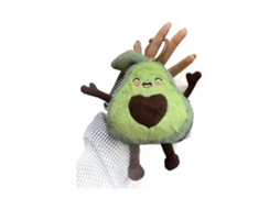 Chaveiro de Pelúcia de Lichia, Brinquedo Fofo para Meninas CHABERLU