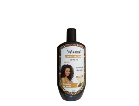 CONDICIONADOR HIDRATAÇÃO NUTRICÃO MANTEIGA KARITE LEAVE-IN VITA HAIR 400ML