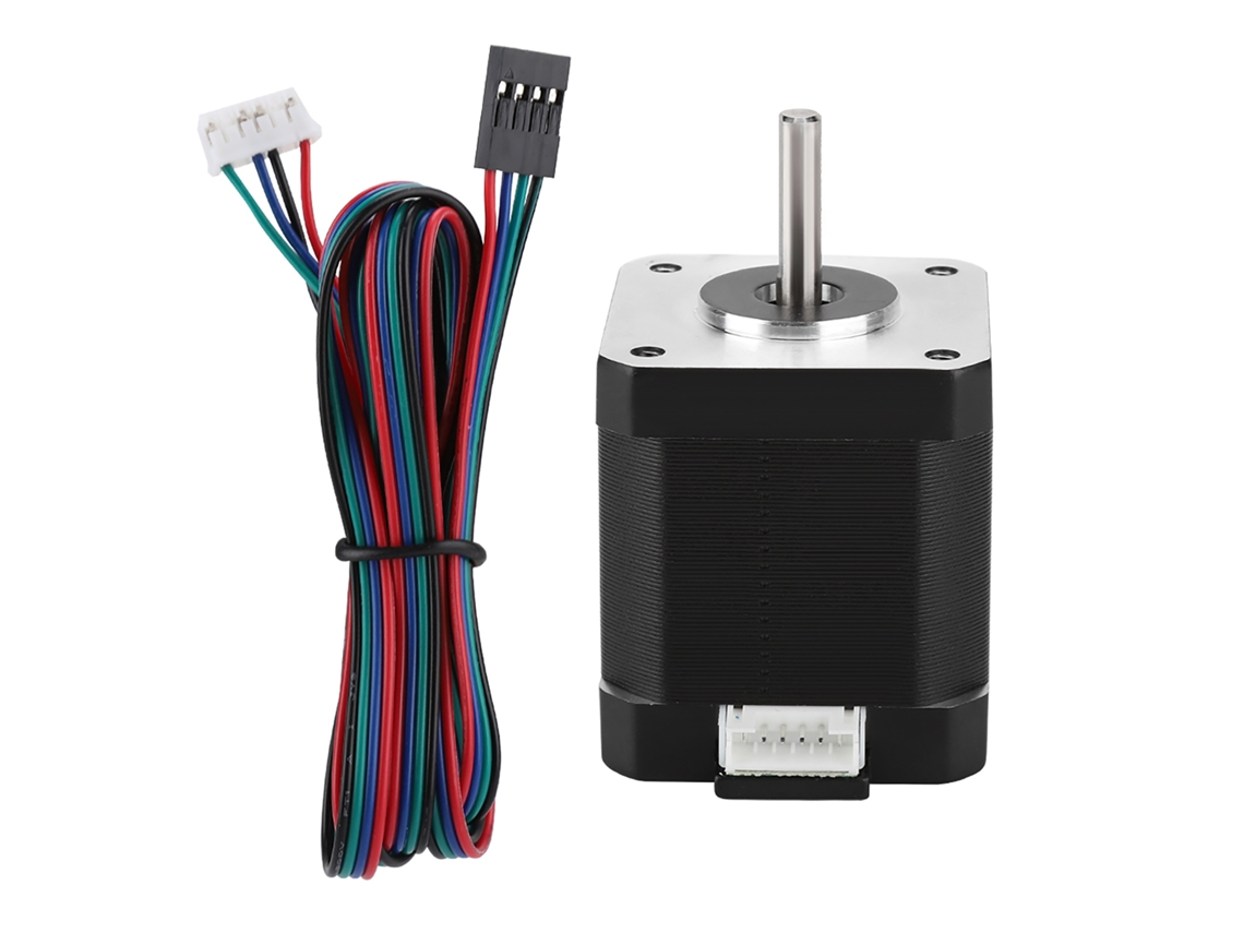 Motor De Passo (aciona A Impressão 3d Com Fios De Motor De Suporte)