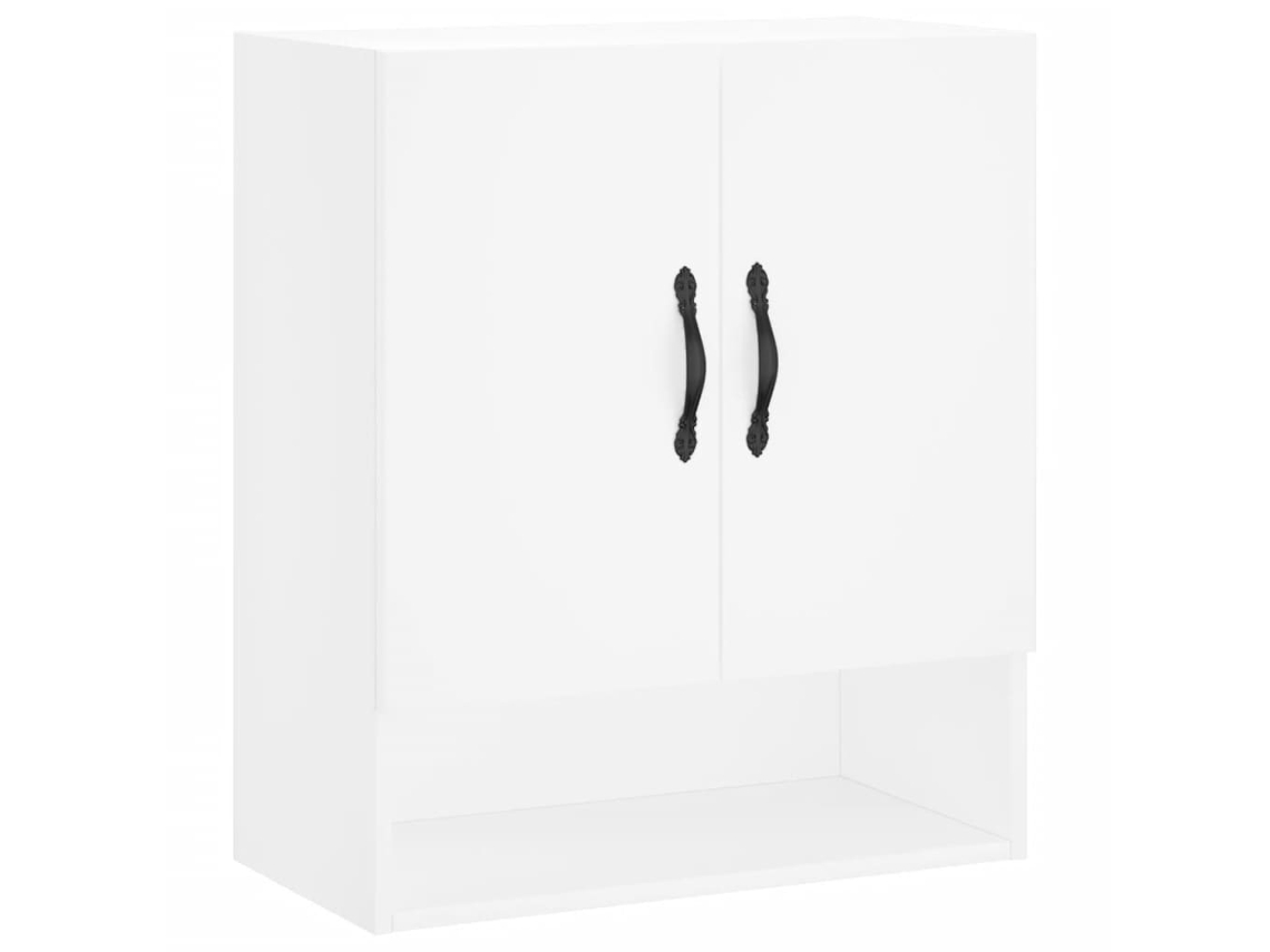 Wall Cabinet, Wall Cabinets Vidaxl Branco Madeira Processada (n/a)