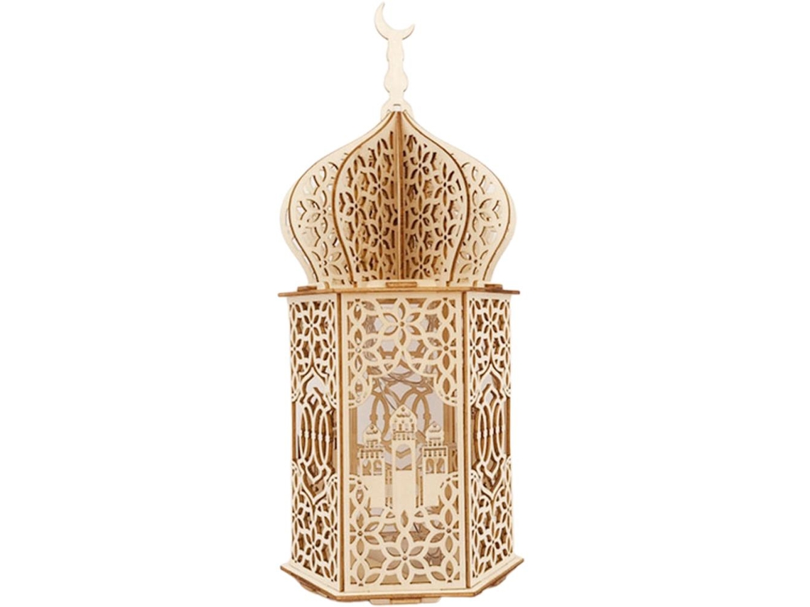 Luz Noturna De Eid Al-fitr (diy De Madeira) Eoocoo