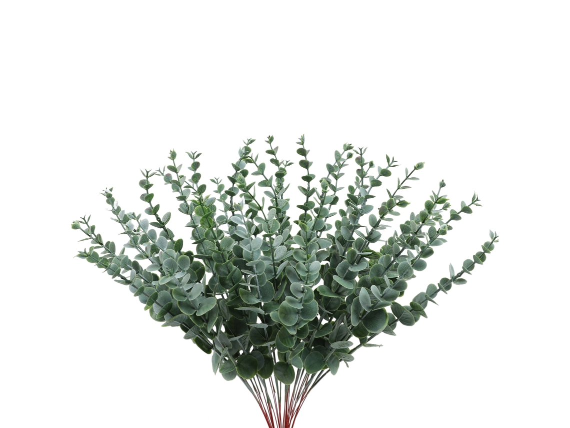 Laxiscreed Ramos De Eucalipto Artificial De 24 Pés Para Decoração De Interior E Arranjos Florais
