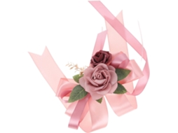 Decoração De Carro De Casamento Com Flores Artificiais Em Tecido De Seda Versátil