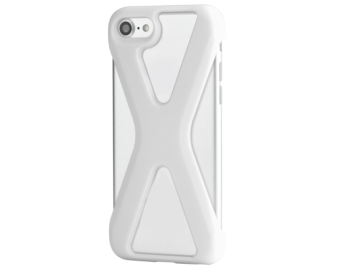 Capa LAXISCREED Iphone6/7/8 Silicone Branca X Simples
