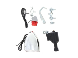 Luz Traseira Para Bicicleta Motorizada Com Dínamo De Fricção, 6v 3w, Acessórios Para Bicicleta Aquaforge