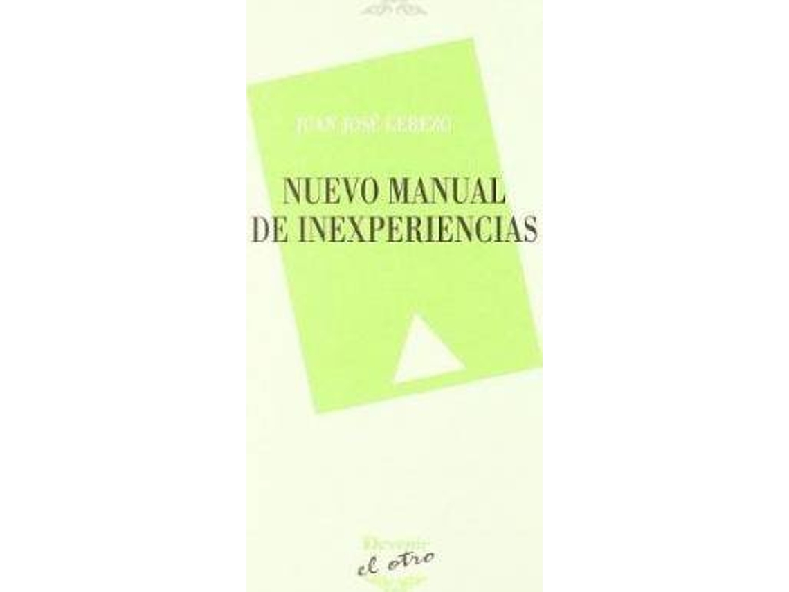 Livro Nuevo Manual De Inexperiencias de Agapea (Inglês)