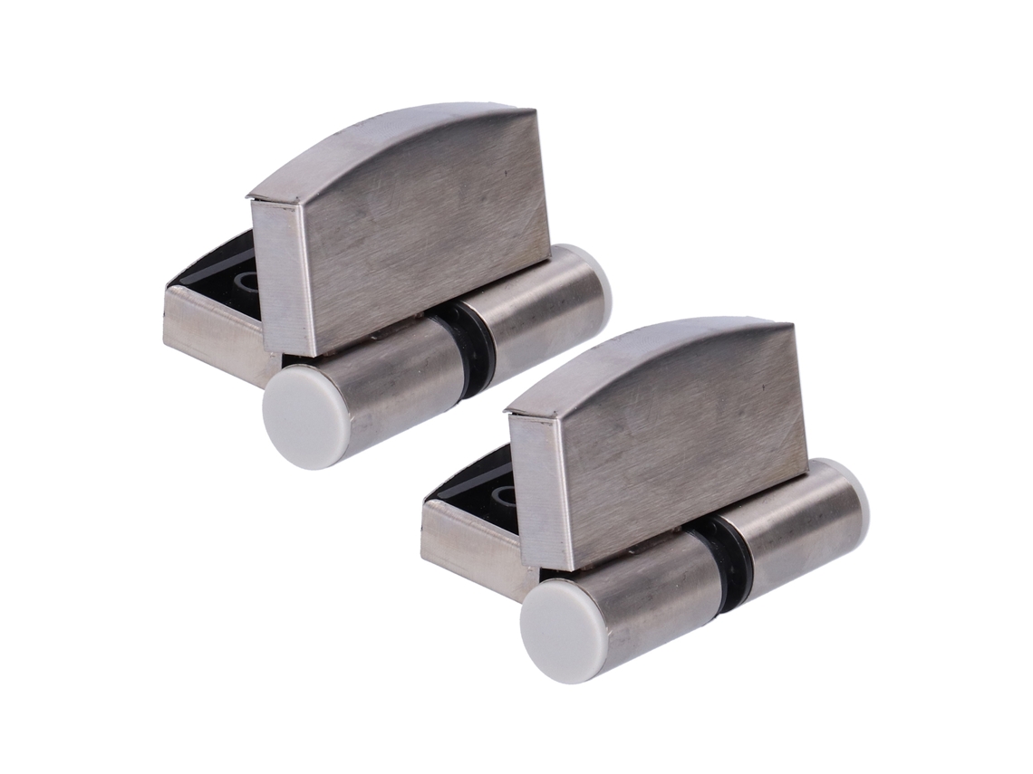 Conjunto 2 Bisagras De Porta Aço Inox Hidráulica Gravidade