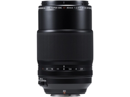 Objetiva FUJIFILM XF 80mm F2.8 R LM OIS WR Macro (Encaixe: Fujifilm X Mount - Abertura: f/22 - f/2.8)