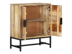 Aparador | Buffet | Armário De Apoio 60x35x75 Cm Madeira De Mangueira Maciça Wsd120950 Lovely Home