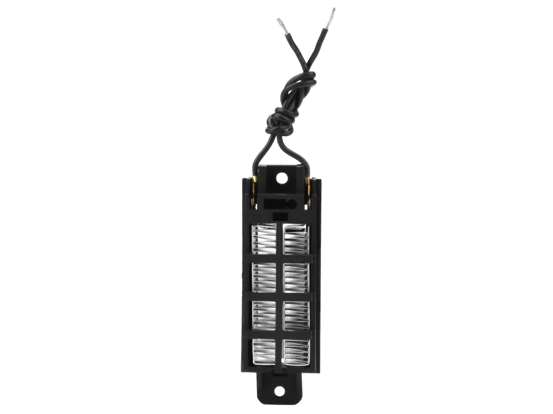 Calefator de ar cerâmico PTC 50W 12V elemento calefator condutivo elétrico S/MARCA