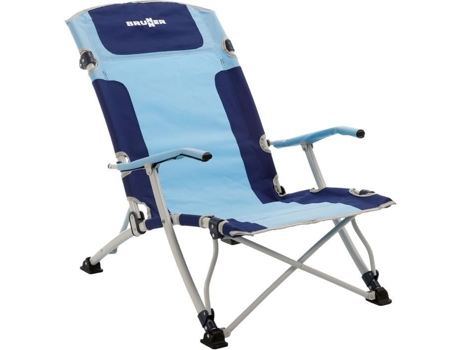 Cadeira dobrável - Brunner - Bula XL - Azul - 1 lugar - 100 kg máx.