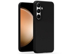 Capa Gentil Fe para Samsung Galaxy S23 MERCURY Pele Sintética Preto