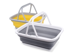 2026-fregadero Plegable De Camping 2 Unidades, Grande Ligero Portátil Con Mango Para Exterior E Interior Cocina Hogar
