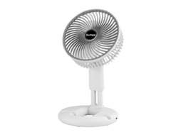 Mini Ventilador de Mesa Leve Carregado por Usb com Base em Forma U, Adequado Ideal para Quartos, Escritórios e Cozinhas, Casa STELASPLEN