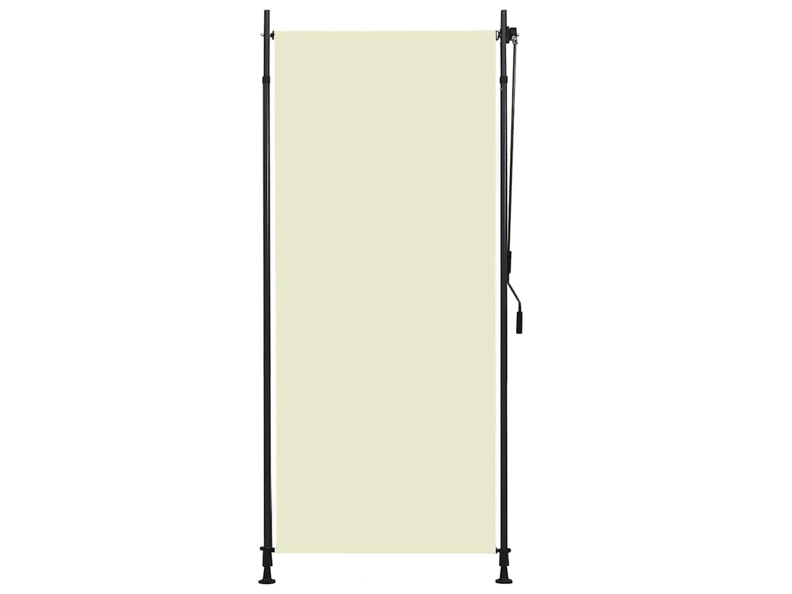Conjunto 1 Estore Vidaxl Creme Tecido (100 Cm)
