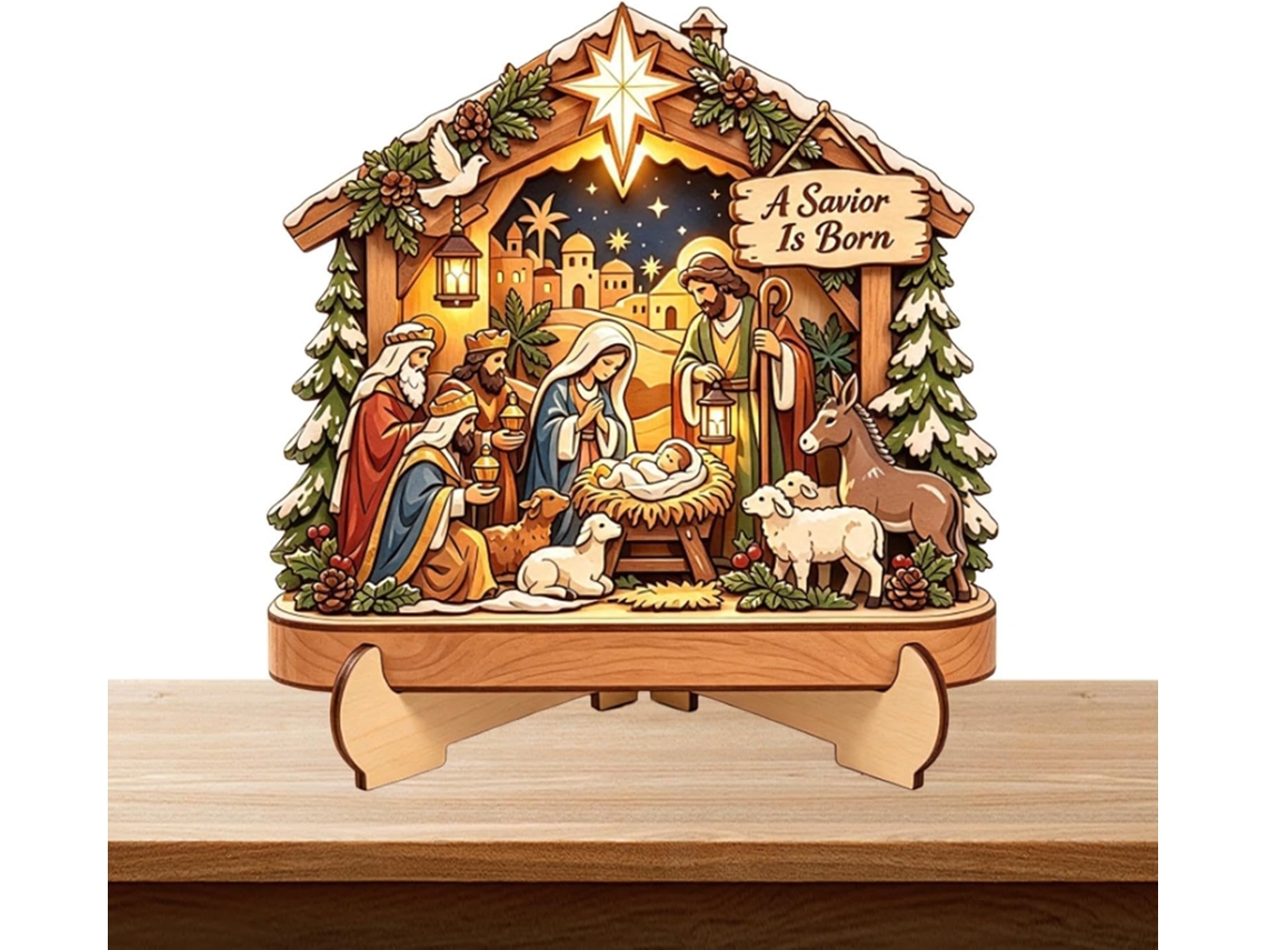 Figura Do Presépio Como Decoração Cristã