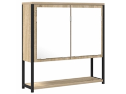 Espelho de Banheiro com Prateleira Bege com 60x16x60 cm MAISON EXCLUSIVE