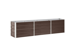 Raised Bed, Raised Beds Vidaxl Marrom Aço (240 X 40 X 45 Cm)