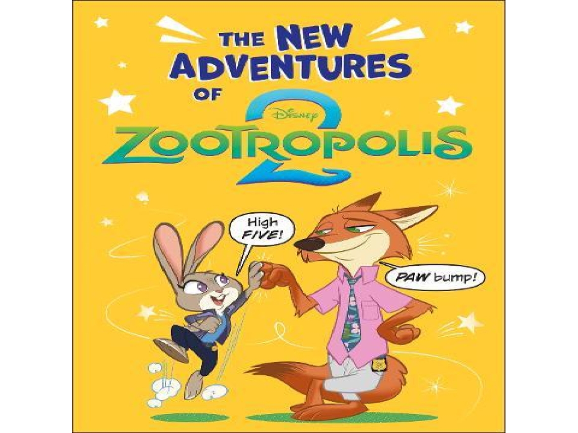 Livro New Adventures of Disney Zootropolis 2 de Dorling Kindersley Ltd (Inglês)