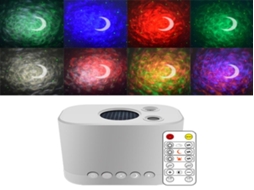 Lurelia Projetor De Estrelas Led, Controlo Remoto, Usb, Rgb, Dimerizável, Céu Estrelado