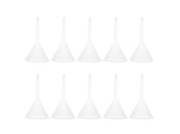 Funil Prático Veemoon Para Transferência De Líquidos, Triangular De 90mm, Em Plástico, Resistente A Ácidos E Bases