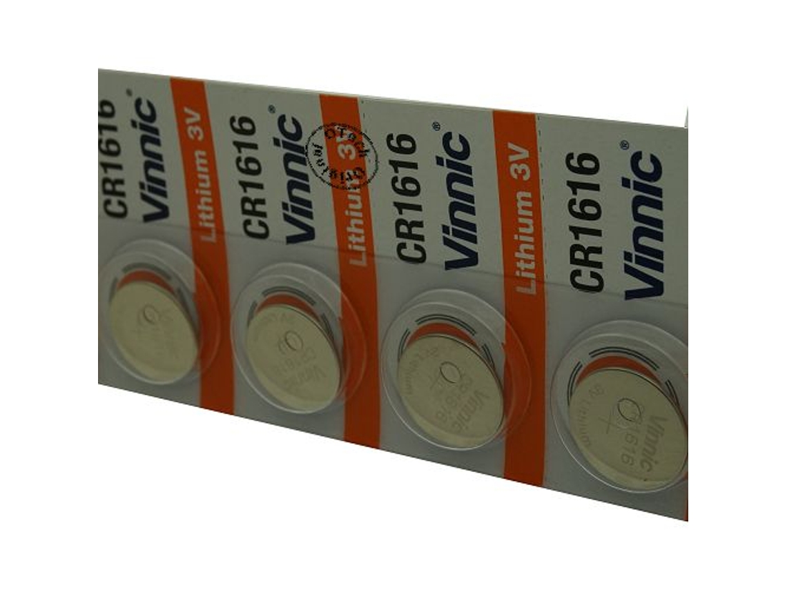 Conjunto de 5 Pilhas OTECH Vinnic para DIVERS BR1616-1W