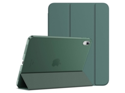 Capa Rígida Fina Com Suporte Para Ipad A16 De 11/10 Geração 2025/2022, Azul-névoa