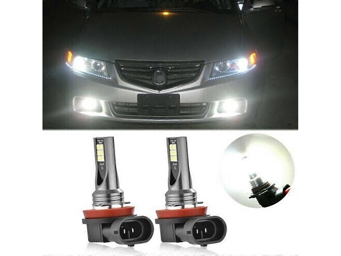 kk2x H11 H8 Led 6500k Kit De Lâmpadas De Farol De Neblina Canbus Xenon Dhl (fmy)