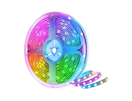 Tira Led Rgb Luzes 5M TECHANCY 16 Cores Usb