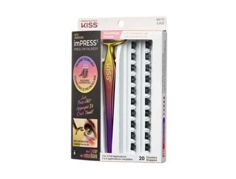 Pestanas Postiças Press On Falsies Voluminous Kiss