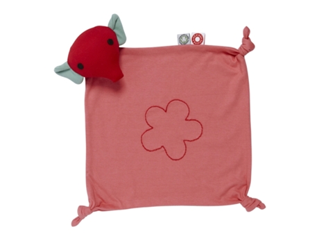 Peluche FRANCK & FISCHER Tecido - Laranja - 30 x 30 cm)