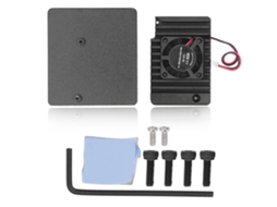 Kit de Capa de Resfriamento em Liga de Alumínio para Roteador Nanopi R2s Preto