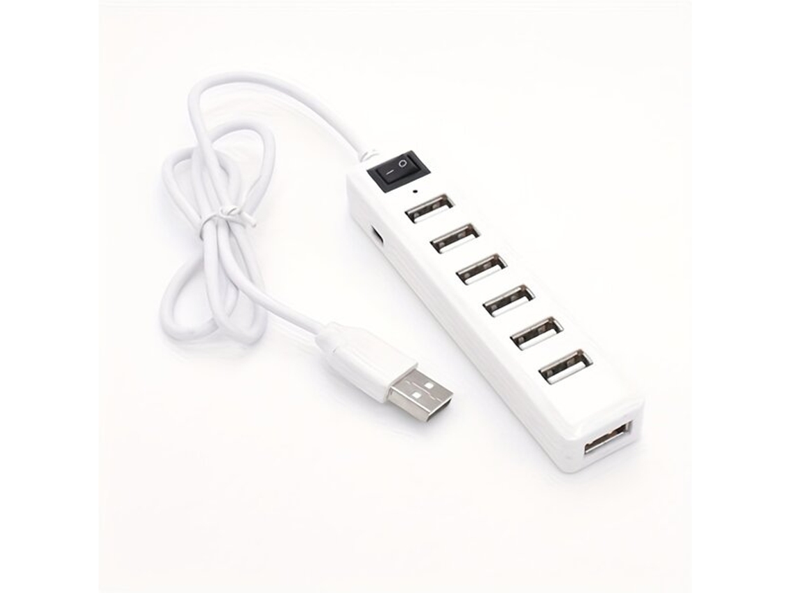 Adaptador De Switch Usb 2.0 De 7 Portas Para Voltagem De 5 V Tadvyyvayotoy
