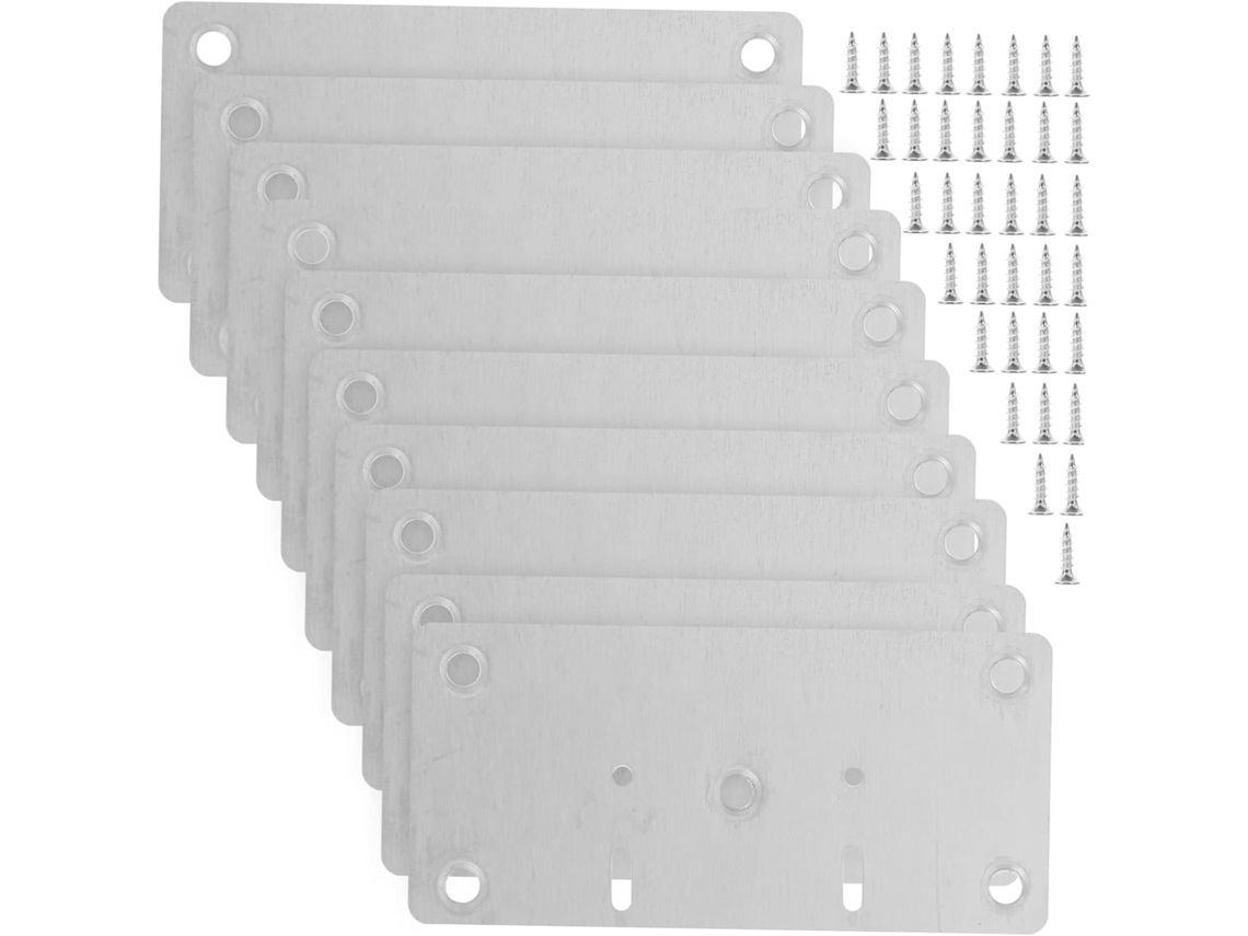 Kit De Reparo Dobradiças Com 10 Peças Em Aço Inoxidável, Incluindo