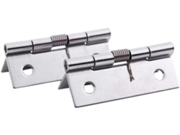 Armário Para Móveis Com Dobradiças De Aço Prateado 50 X 38 5 Mm (2
