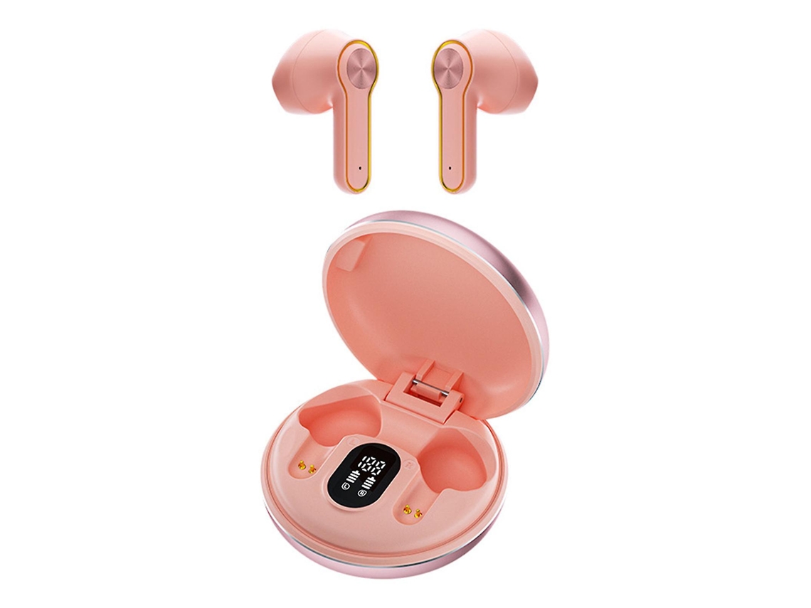 Fones De Ouvido Sem Fio Com Tela Digital Abs Sports Fones De Ouvido Sem Fio Com Estojo De Carregamento Para Casa Ly Ebike