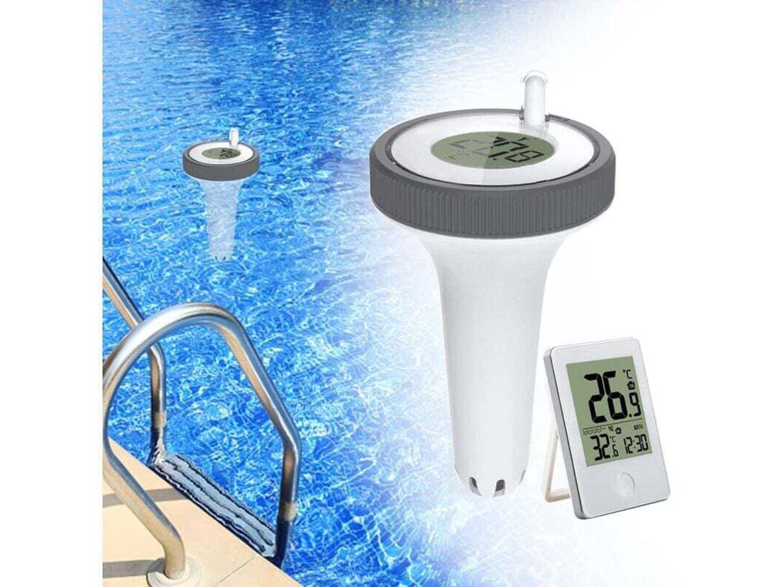 Dispensador de Cloro com Termômetro para Piscinas AQUAFORGE