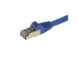 Startech.Com 6Aspat150Cmbl Cabo de Rede Azul 1.5 M Cat6A U/Ftp Stp