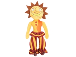 Pelúcia de palhaço de desenho animado WalshLXq, brinquedo colecionável para crianças e fãs, Sunrise Plush.