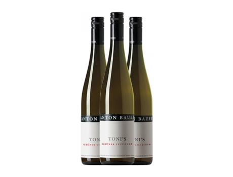 Vinho branco ANTON BAUER Toni's Grüner Veltliner Seco Wagram (0.75 L - 3 Unidades)