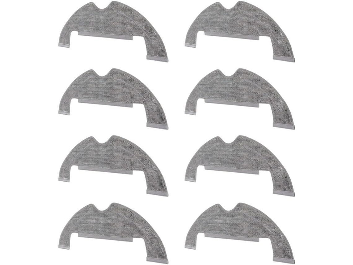 8pcs Microfibra Mop Pad Sostituzione Panno Adatto Per Mijia Ultra